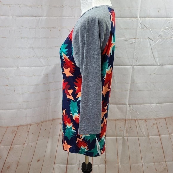 Lularoe Randy falling stars baseball tee - Picture 8 of 12